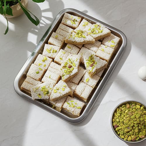 Coconut Burfi | Premium Sweets By Royal Sweets