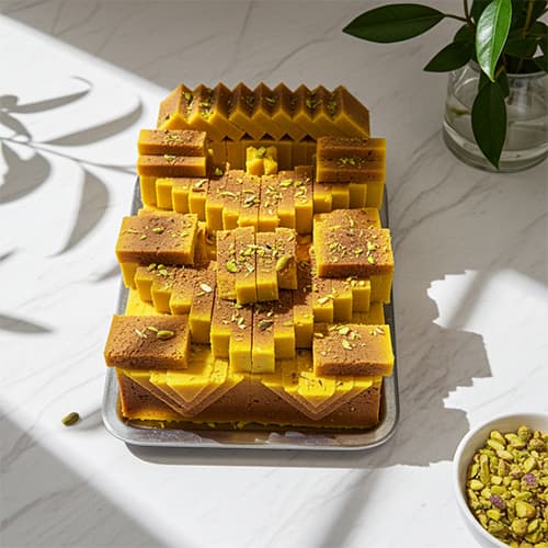 Mysore Pak | Sweets By Royal Sweets & Restaurant Stockholm