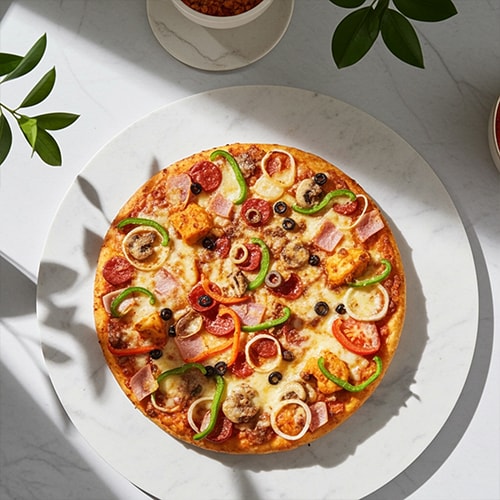 Lahori Fish Tikka Pizza